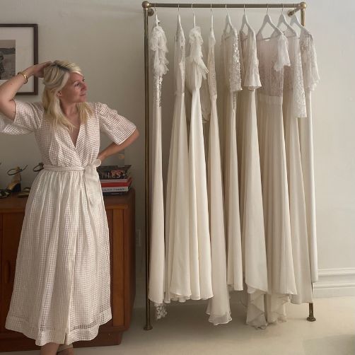 Interview Christina Sfez - Créatrice de robes de mariée.